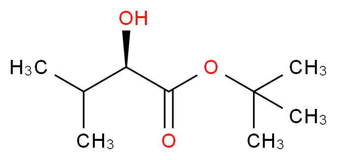 (R)-tert-Butyl 2-hydroxy-3-Methylbutanoate_分子结构_CAS_4216-96-0)