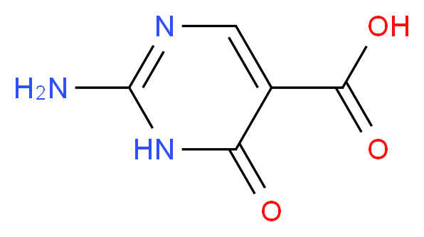 2-amino-6-oxo-1,6-dihydropyrimidine-5-carboxylic acid_分子结构_CAS_)