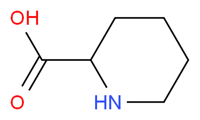 哌啶甲酸_分子结构_CAS_535-75-1)