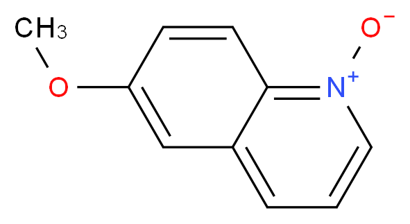 6-甲氧基喹啉氮氧化物_分子结构_CAS_6563-13-9)