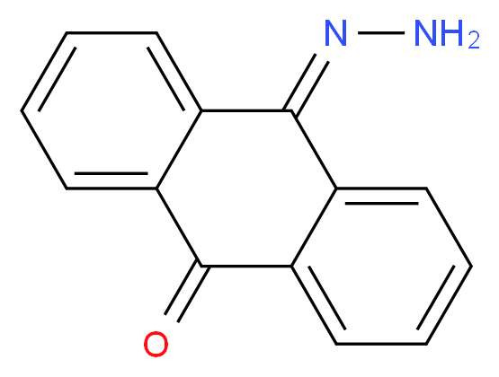 10-hydrazinylidene-9,10-dihydroanthracen-9-one_分子结构_CAS_3166-13-0