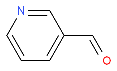 pyridine-3-carbaldehyde_分子结构_CAS_500-22-1