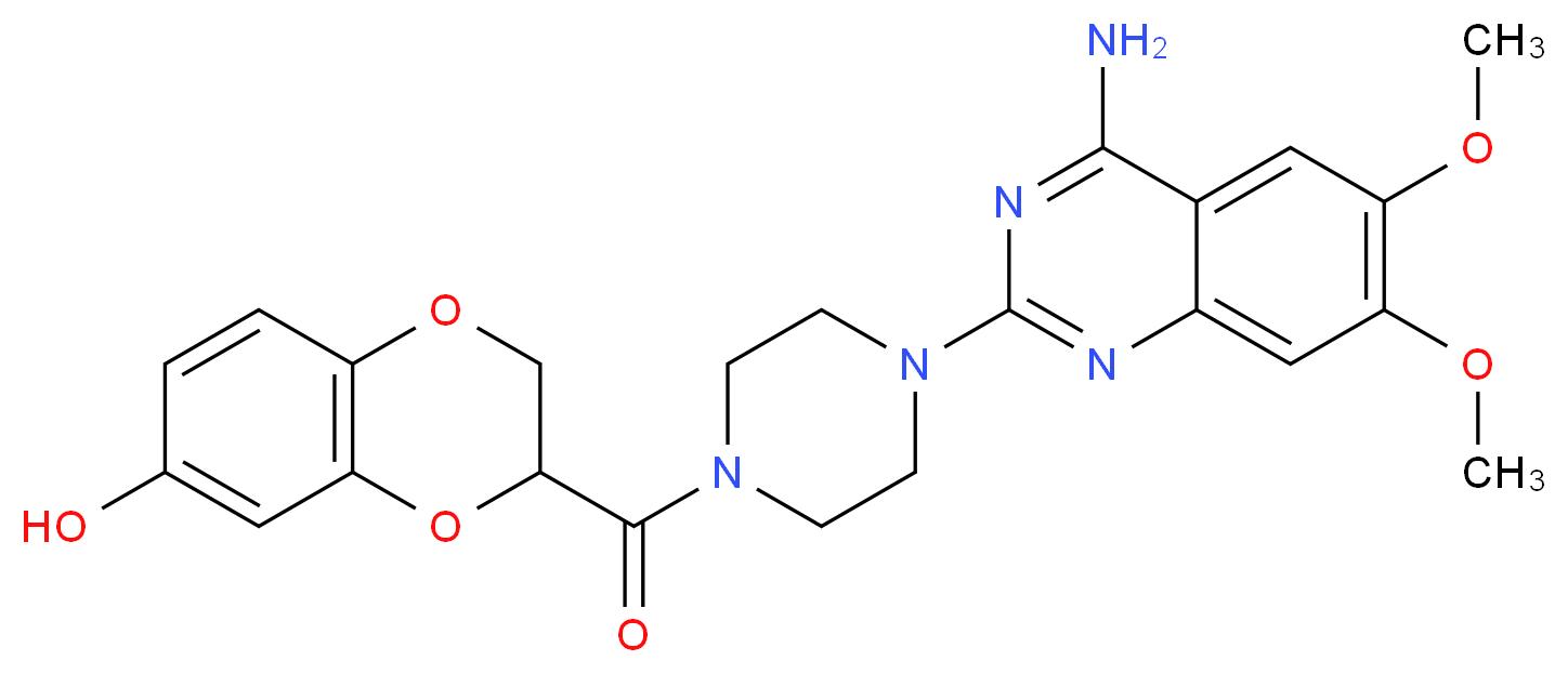 6'-Hydroxy Doxazosin_分子结构_CAS_102932-29-6)