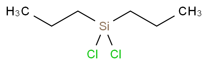 二氯二-n-丙基硅烷_分子结构_CAS_2295-24-1)