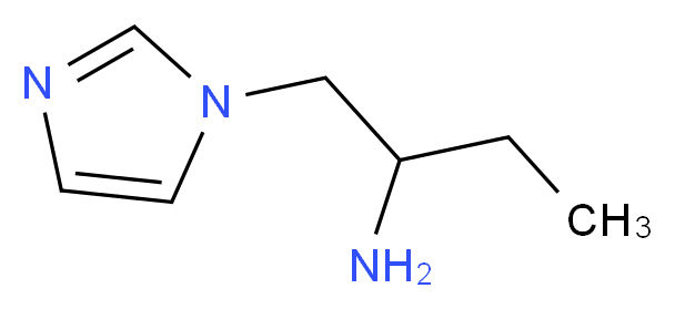 1-(1H-imidazol-1-yl)butan-2-amine_分子结构_CAS_844882-20-8)