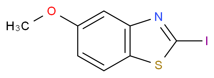 2-Iodo-5-methoxybenzo[d]thiazole_分子结构_CAS_1175278-06-4)