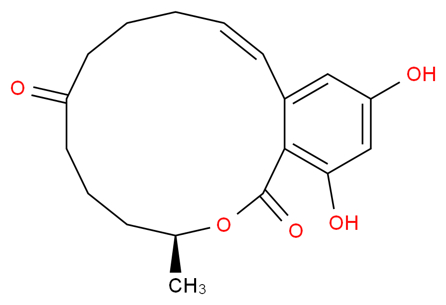 玉米烯酮_分子结构_CAS_17924-92-4)
