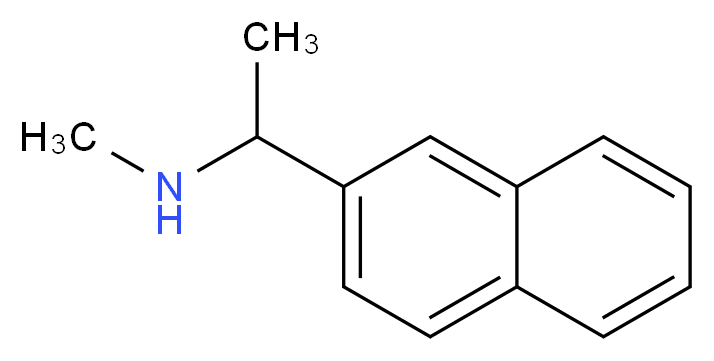 N-methyl-1-(2-naphthyl)ethanamine_分子结构_CAS_106213-84-7)