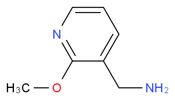 (2-methoxypyridin-3-yl)methanamine_分子结构_CAS_354824-19-4