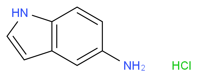 1H-indol-5-amine hydrochloride_分子结构_CAS_65795-92-8