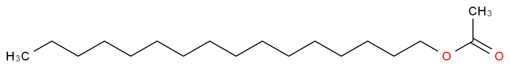 hexadecyl acetate_分子结构_CAS_629-70-9