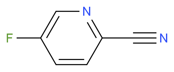 2-氰基-5-氟吡啶_分子结构_CAS_327056-62-2)