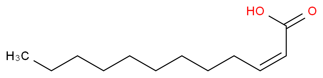 cis-2-Dodecenoic acid_分子结构_CAS_55928-65-9)