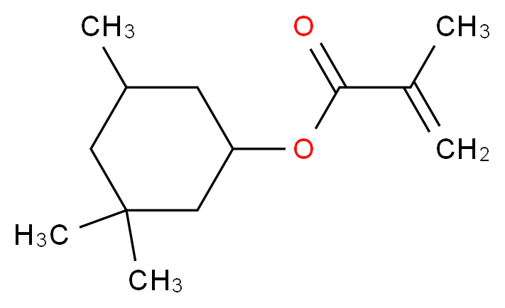 甲基丙烯酸 3,3,5-三甲基环己酯，异构体混合物_分子结构_CAS_7779-31-9)