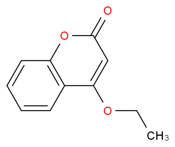 4-Ethoxycoumarin_分子结构_CAS_35817-27-7)