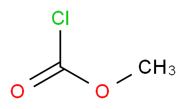 methyl carbonochloridate_分子结构_CAS_)