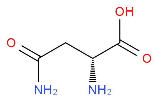 (2R)-2-amino-3-carbamoylpropanoic acid_分子结构_CAS_)