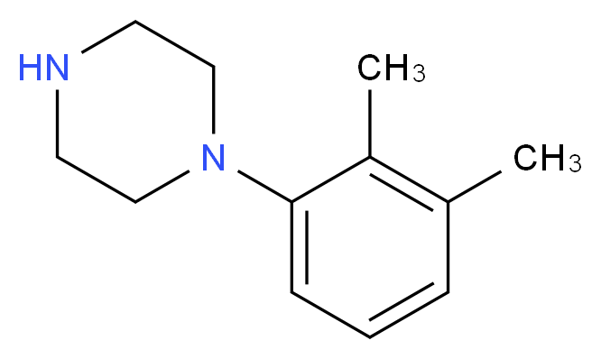 1-(2,3-dimethylphenyl)piperazine_分子结构_CAS_1013-22-5