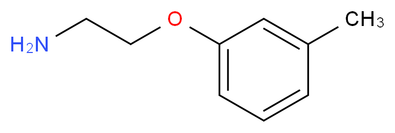 2-(3-methylphenoxy)ethanamine_分子结构_CAS_6487-99-6)