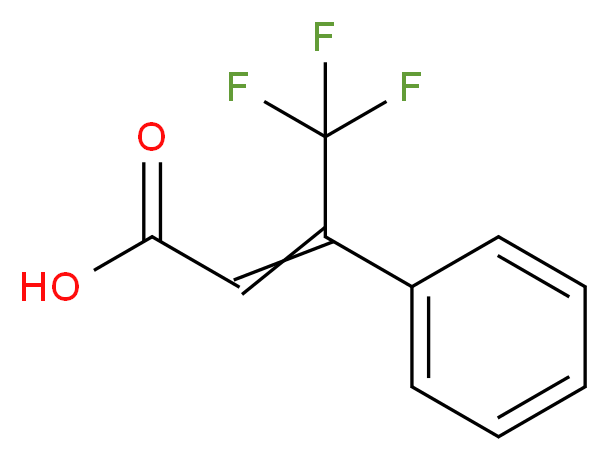 (2Z)-4,4,4-trifluoro-3-phenylbut-2-enoic acid_分子结构_CAS_2143-93-3)