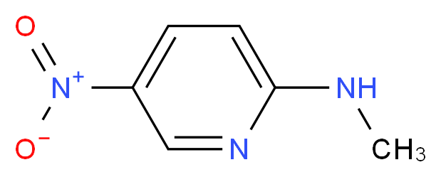 N-Methyl-5-nitro-2-pyridinamine_分子结构_CAS_4093-89-4)