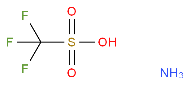 trifluoromethanesulfonic acid amine_分子结构_CAS_38542-94-8