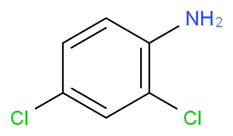 2,4-dichloroaniline_分子结构_CAS_554-00-7