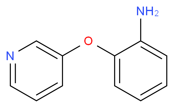 2-(pyridin-3-yloxy)aniline_分子结构_CAS_76167-49-2)