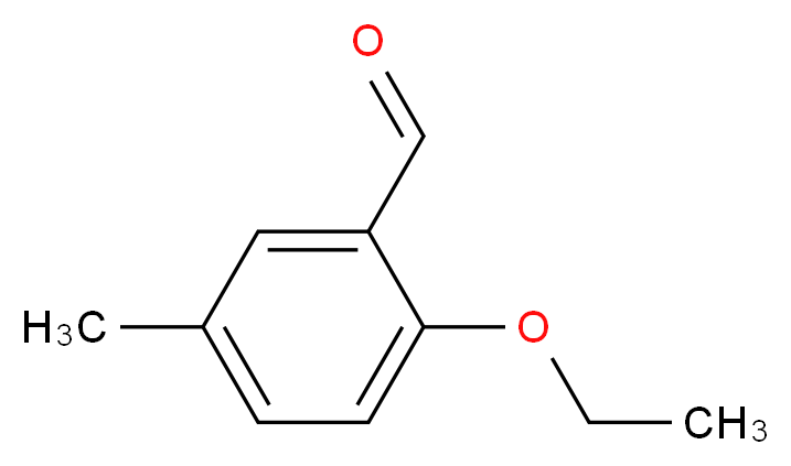 2-Ethoxy-5-methylbenzaldehyde_分子结构_CAS_)