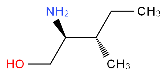 (2S,3S)-2-AMino-3-Methylpentan-1-ol_分子结构_CAS_24629-25-2)