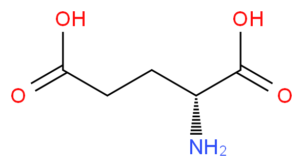 D-Glutamic Acid_分子结构_CAS_6893-26-1)