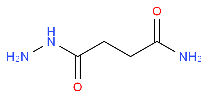 4-Hydrazino-4-oxobutanamide_分子结构_CAS_130673-36-8)