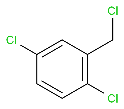 2,5-二氯苯甲基氯_分子结构_CAS_2745-49-5)