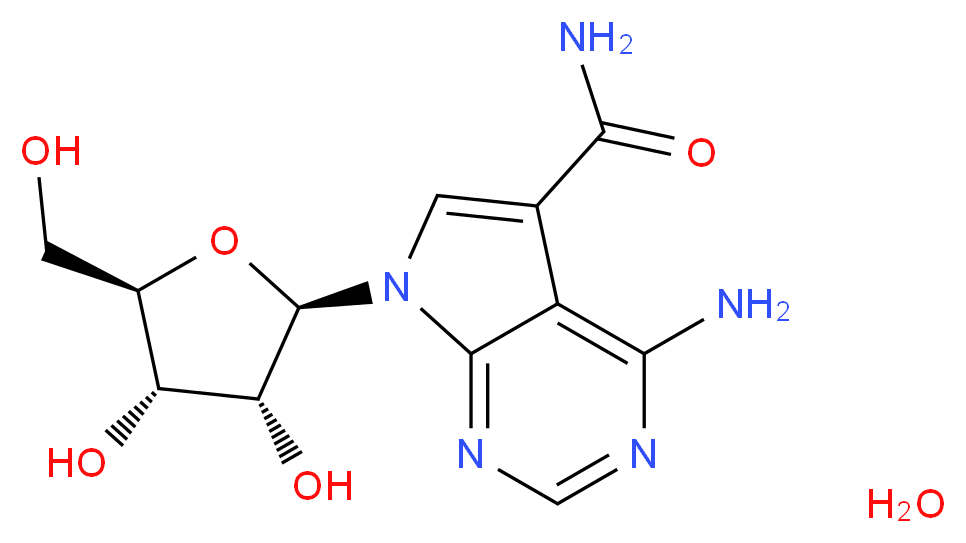 Sangivamycin hydrate from Streptomyces rimosus_分子结构_CAS_18417-89-5)