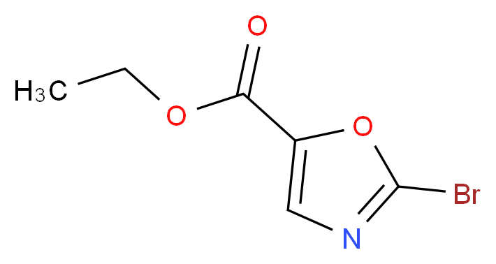 Ethyl 2-bromooxazole-5-carboxylate_分子结构_CAS_1060816-22-9)