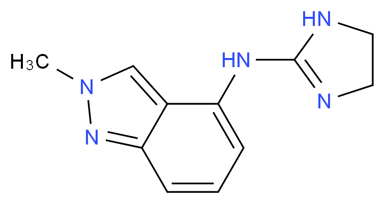 Indanidine_分子结构_CAS_85392-79-6)