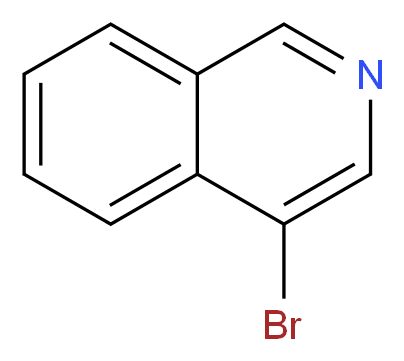 4-Bromoisoquinoline_分子结构_CAS_1532-97-4)