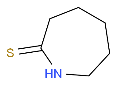 azepane-2-thione_分子结构_CAS_7203-96-5