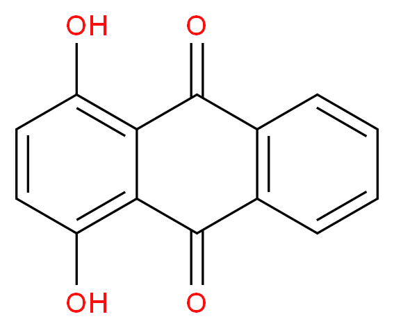 1,4-DIHYDROXYANTHRAQUINONE_分子结构_CAS_81-64-1)