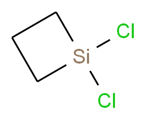 1,1-二氯硅基环丁烷_分子结构_CAS_2351-33-9)