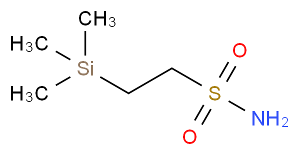 2-(三甲基硅基)乙磺酰胺_分子结构_CAS_125486-96-6)