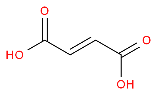 (2E)-but-2-enedioic acid_分子结构_CAS_110-17-8