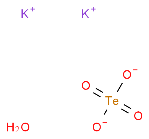 dipotassium hydrate tellurate_分子结构_CAS_314041-10-6