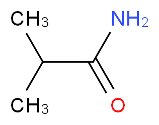 异丁酰胺_分子结构_CAS_563-83-7)