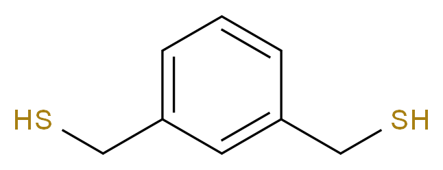 [3-(sulfanylmethyl)phenyl]methanethiol_分子结构_CAS_41563-69-3