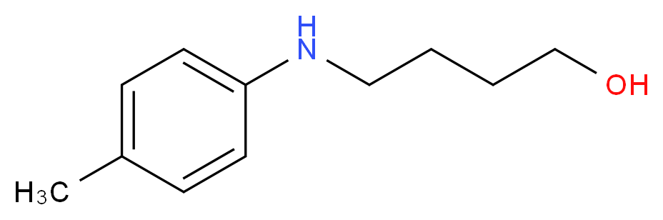 4-p-Tolylamino-butan-1-ol_分子结构_CAS_356086-86-7)