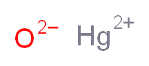 氧化汞黄(II), 黄色, 试剂级_分子结构_CAS_21908-53-2)