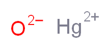 mercury(2+) ion oxidandiide_分子结构_CAS_21908-53-2