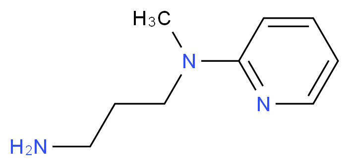 N-(3-aminopropyl)-N-methylpyridin-2-amine_分子结构_CAS_93234-94-7