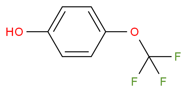 4-(Trifluoromethoxy)phenol_分子结构_CAS_828-27-3)